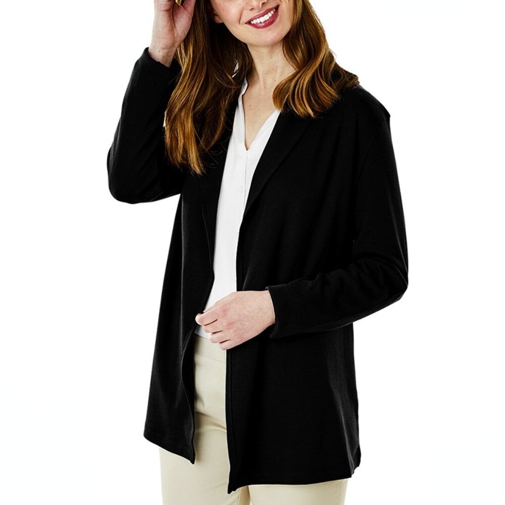Ladies Pima Cotton Cardigan_Size MED